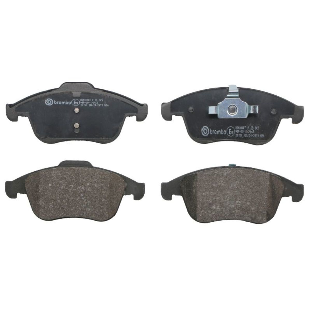 Jarrupalat, levyjarru BREMBO P 68 045