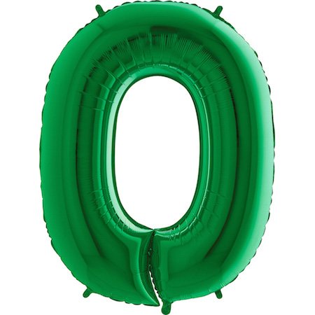 Isot numerofoliopallot, vihreä 100cm-0