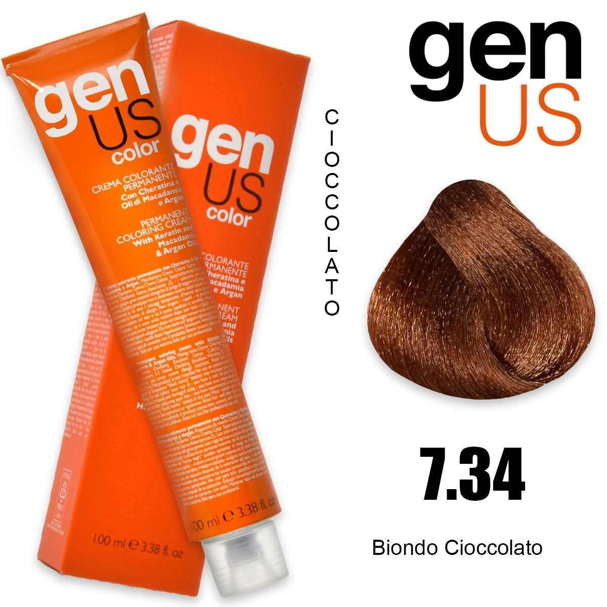 Pysyvä Värivoide Genus 100 ml 7.34