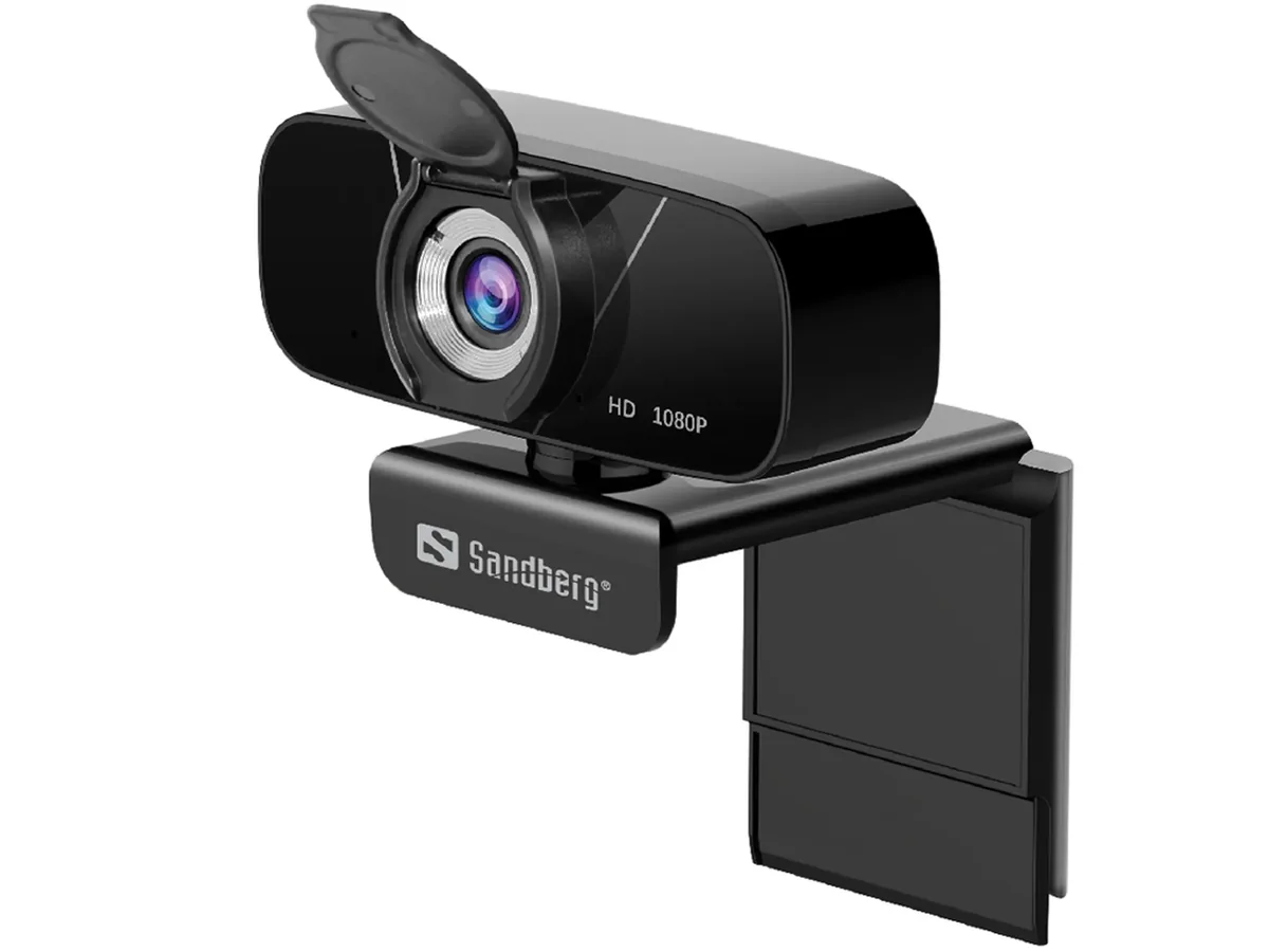 Sandberg USB Chat Full HD 1080p -webkamera, musta