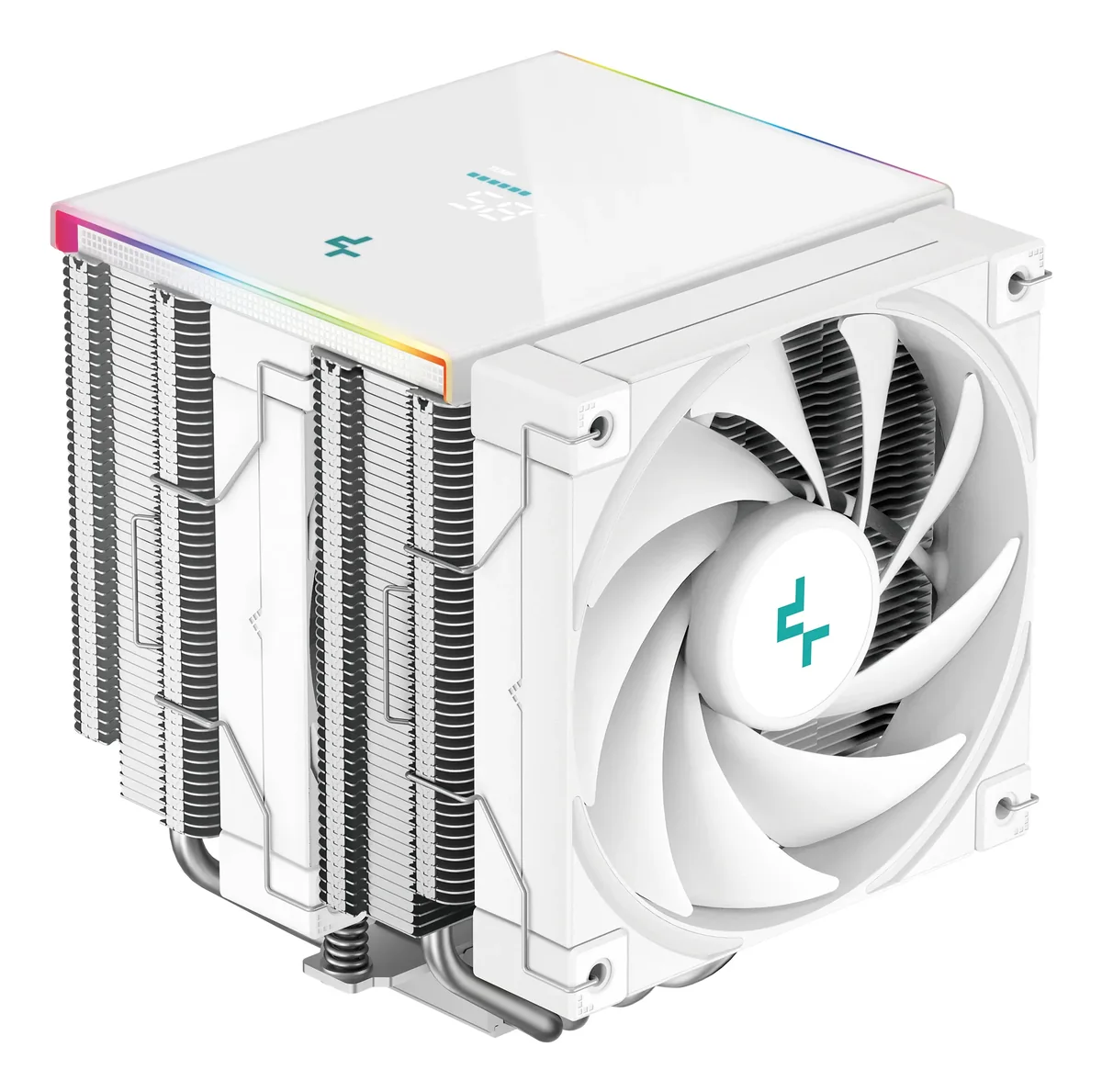 DeepCool AK620 DIGITAL SE, 2x120 mm ARGB -prosessorijäähdytin, valkoinen