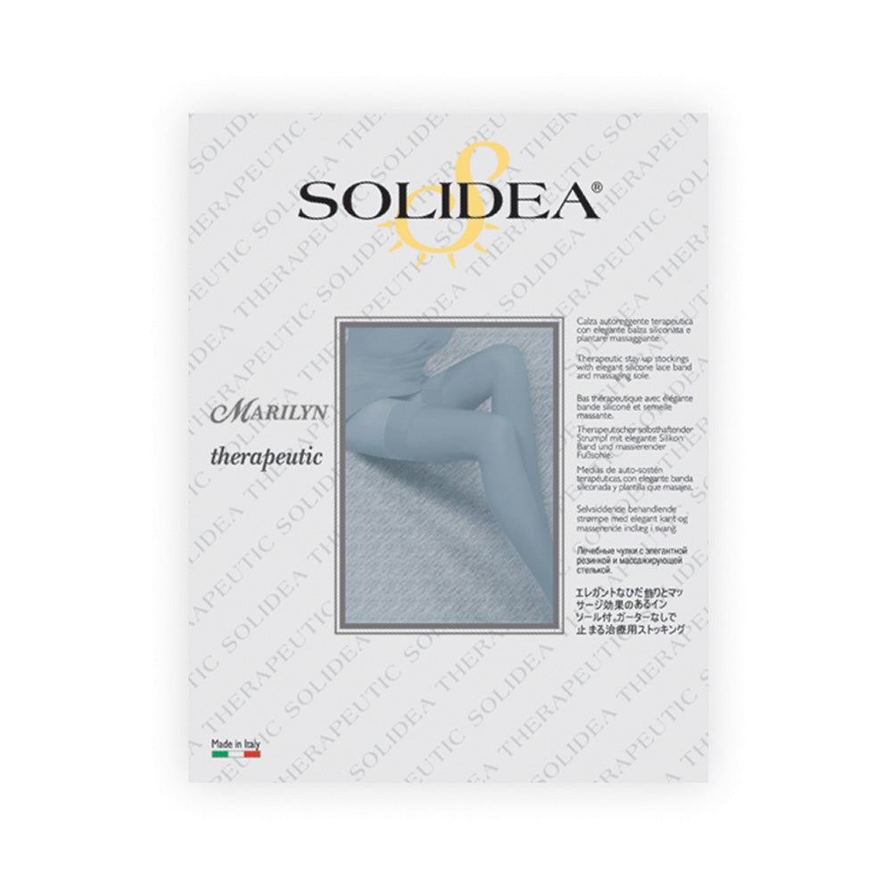 Solidea Marilyn Ccl2 avokärkiset sukkahousut 25 32mmHg 2M Graniitti
