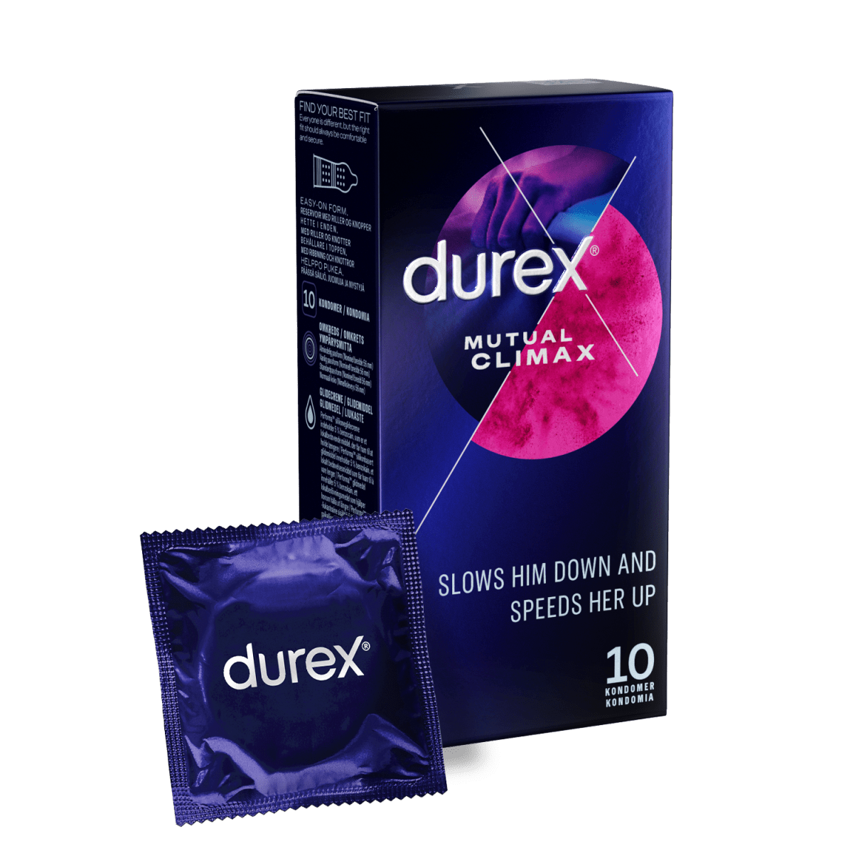 Durex Mutual Climax 10-pakkaus