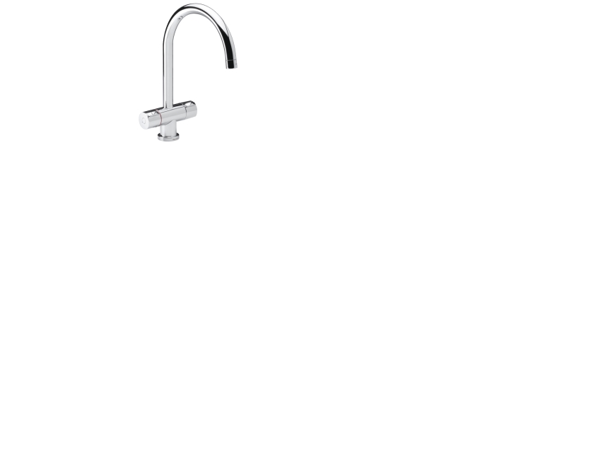 Damixa titan kitchen mixer chrome
