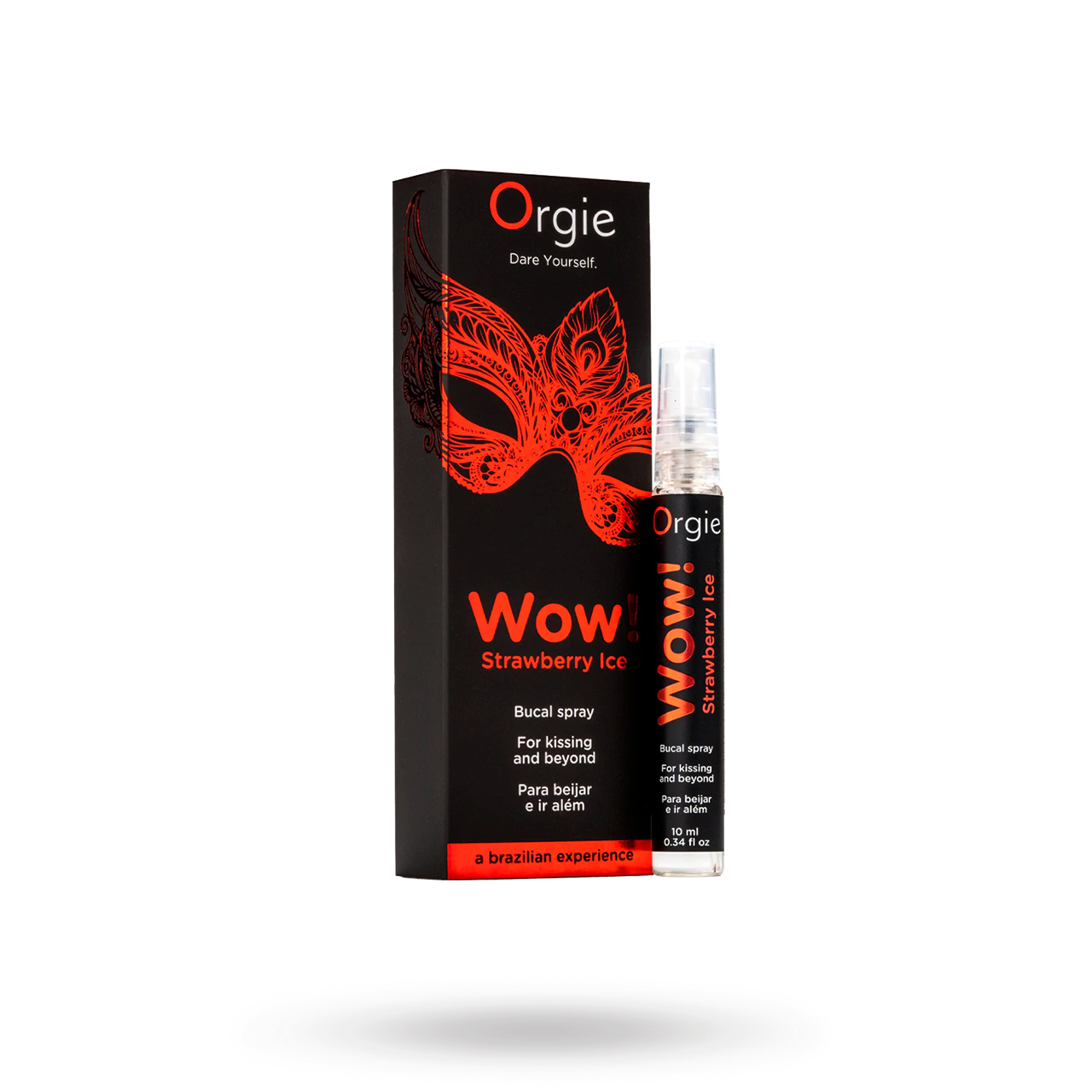 Orgie Wow! Strawberry Ice Bucal Spray 10 ml Syötävät & suuseksi