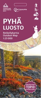 Karttakauppa Pyhä Luosto retkeilykartta (suomi)