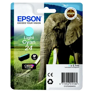 Epson Epson 24 Mustepatruuna vaalea cyan T2425 Vastaa: N/A