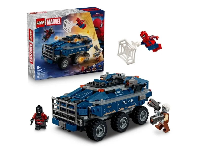 LEGO Super Heroes 76349 Spider-Man ja vankilakuljetuksen takaa-ajo