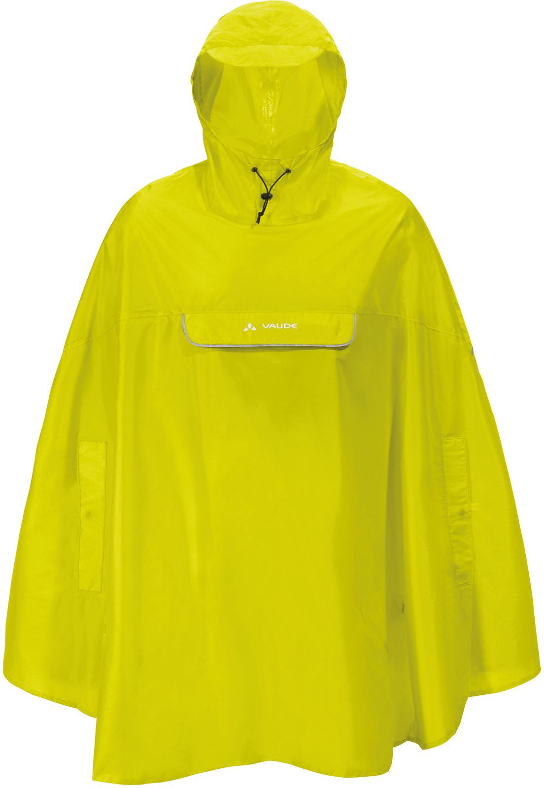 Vaude Valdipino Poncho sadeviitta, Unisex, lime