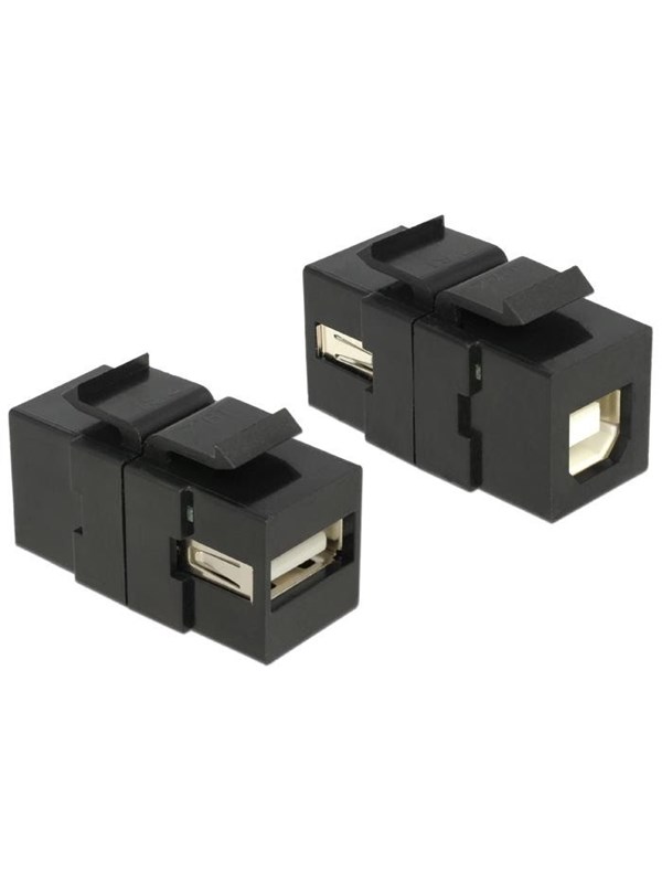 Delock Keystone Moduuli Usb 2.0 A Naaras > Usb 2.0 B Naaras