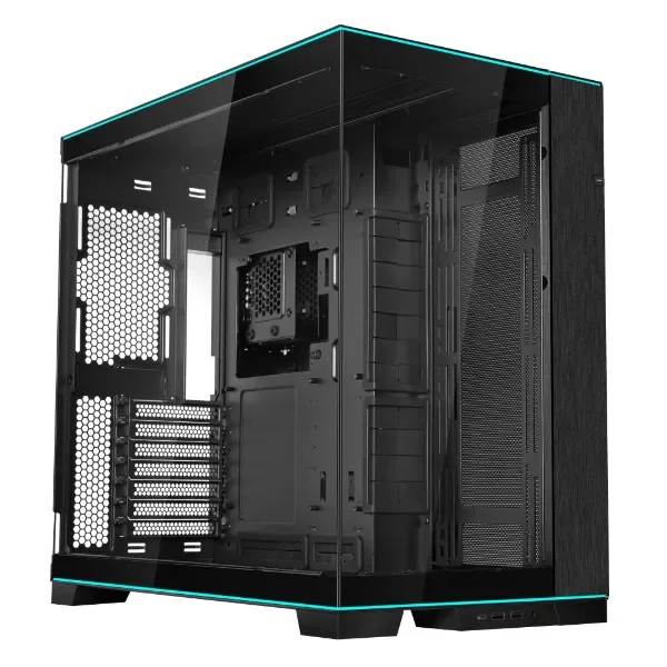 Lian Li O11D EVO RGB -miditornikotelo ikkunalla, musta