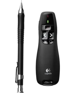 Logitech Wireless Presenter R400 - Kaukosäädin esitykseen - RF
