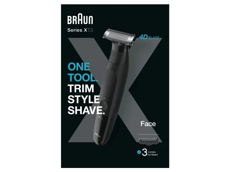 Braun Vartalotrimmeri Styler XT3100 Musta