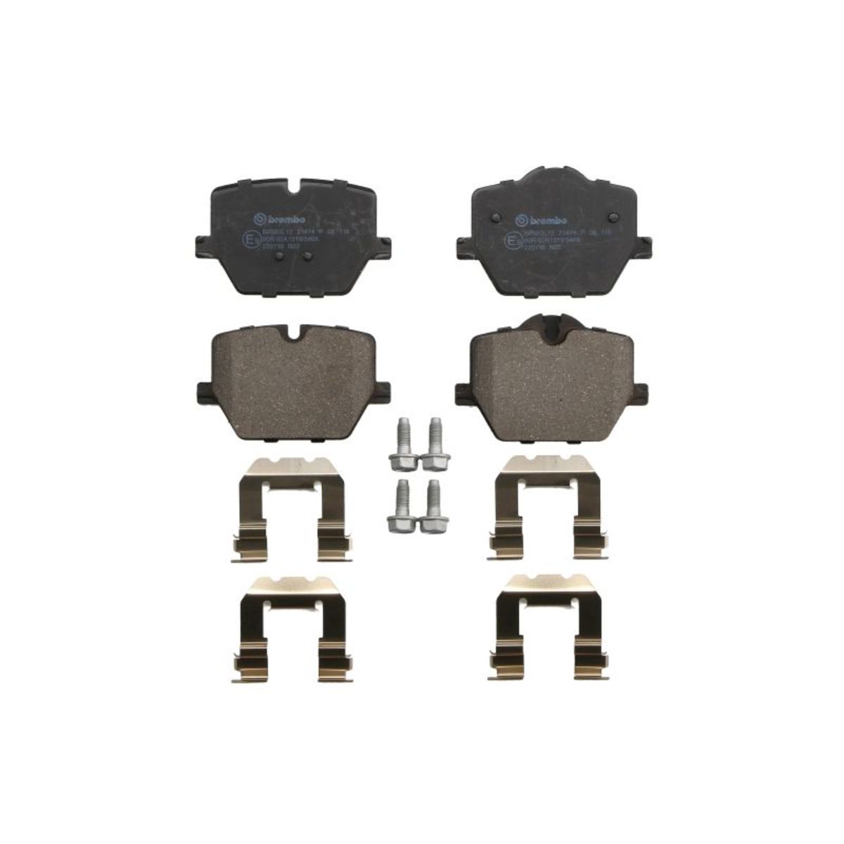Jarrupalat, levyjarru BREMBO P 06 116