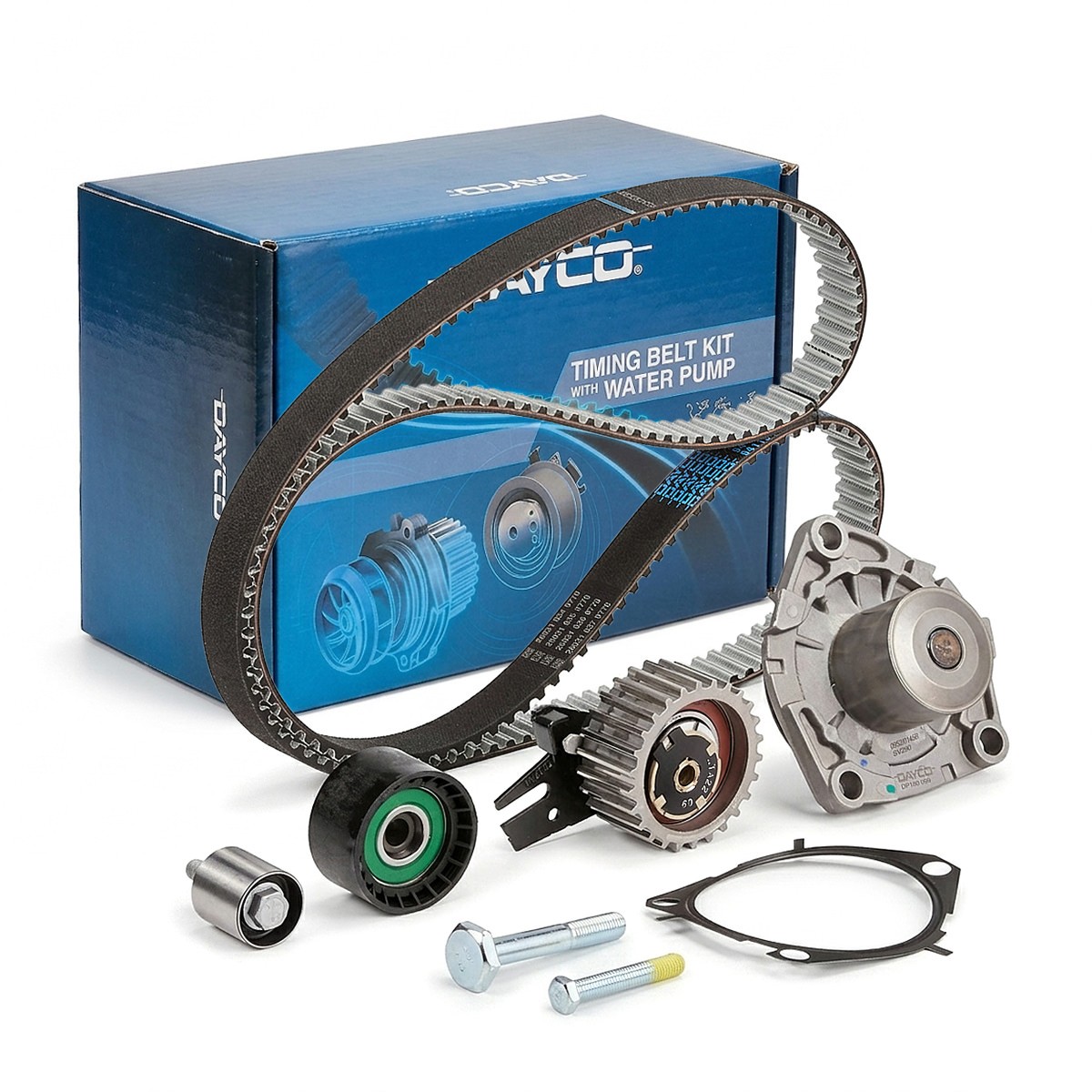 Vesipumppu + jakohihnasarja DAYCO KTBWP12370