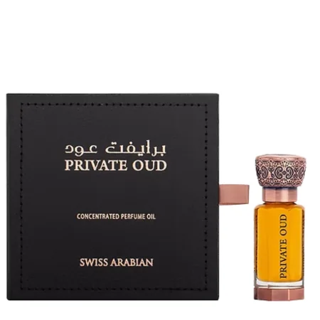 Swiss Arabian Private Oud Tiivistetty Parfyymiöljy – 12ml