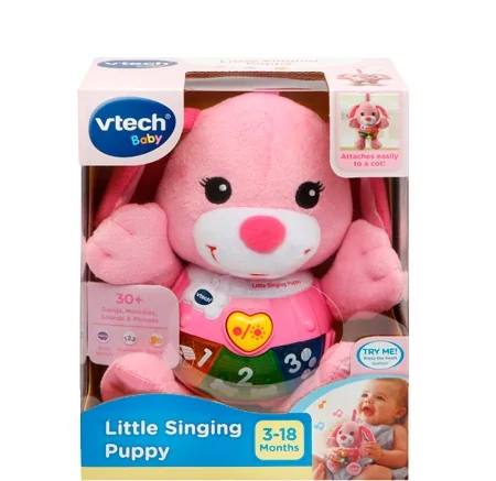 VTech Little Singing Puppy vaaleanpunainen