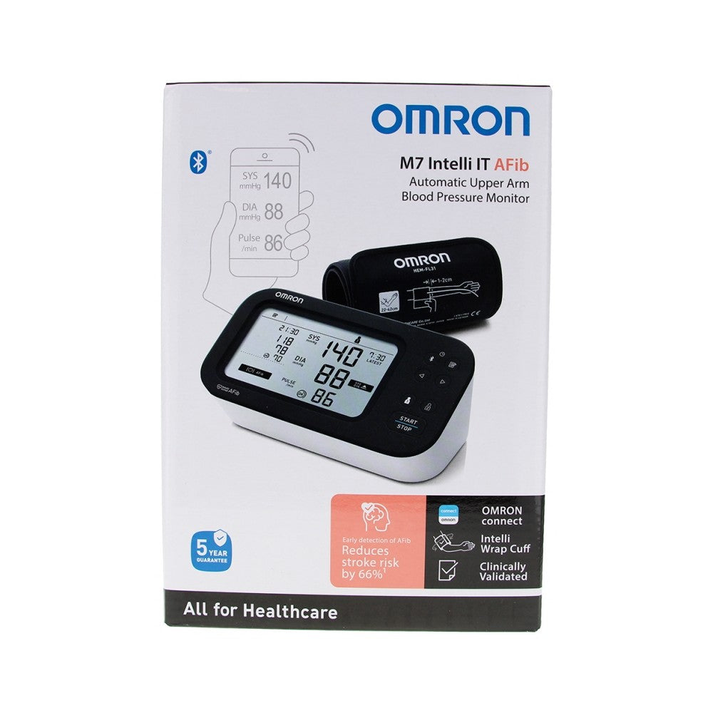 Omron M7 Intelli IT olkavarren verenpainemittari