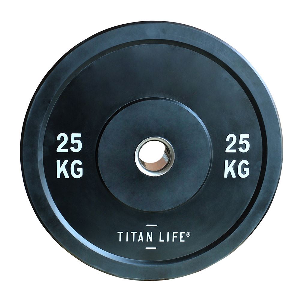 Titan Life PRO Rubber Bumper Plate, Levypainot Bumper