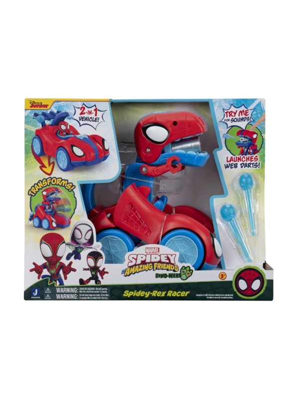 Spidey and His Amazing Friends Spidey Rex racer