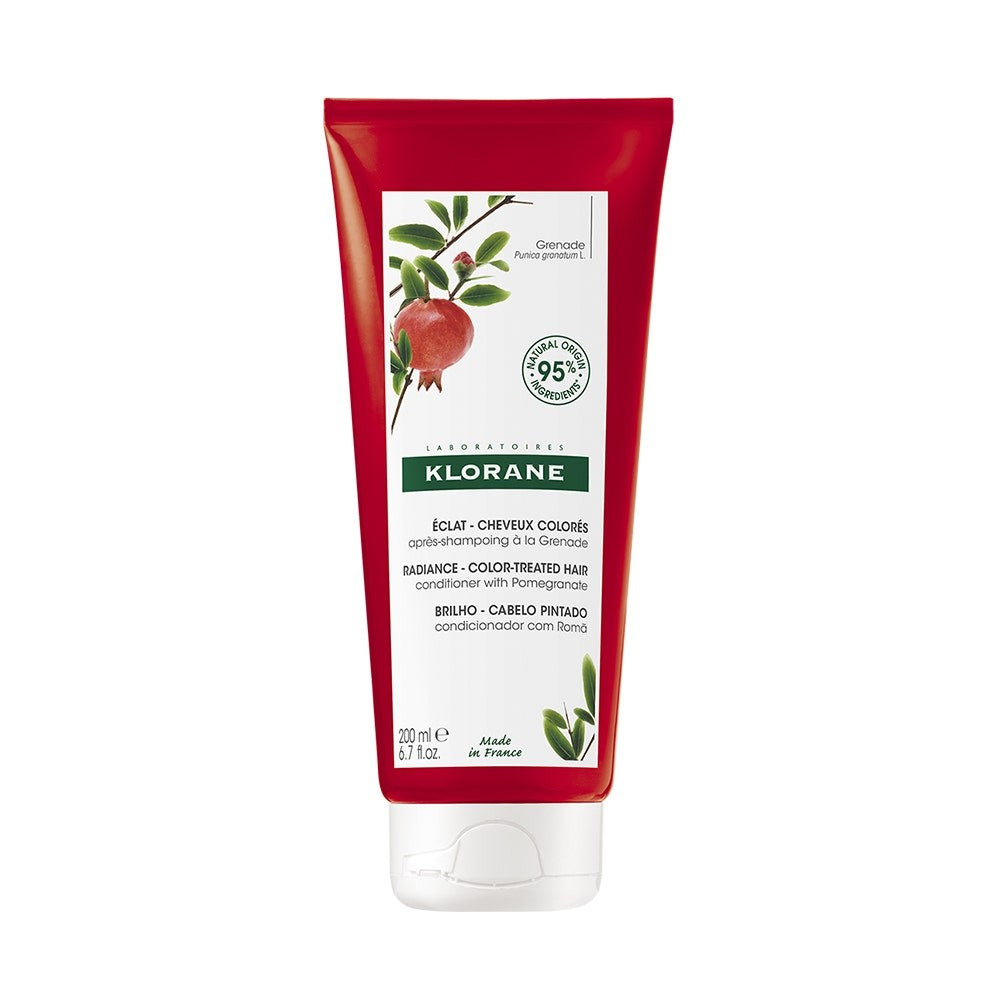 Klorane Granaattiomena After Shampoo Brightness Colored Hair 200ml