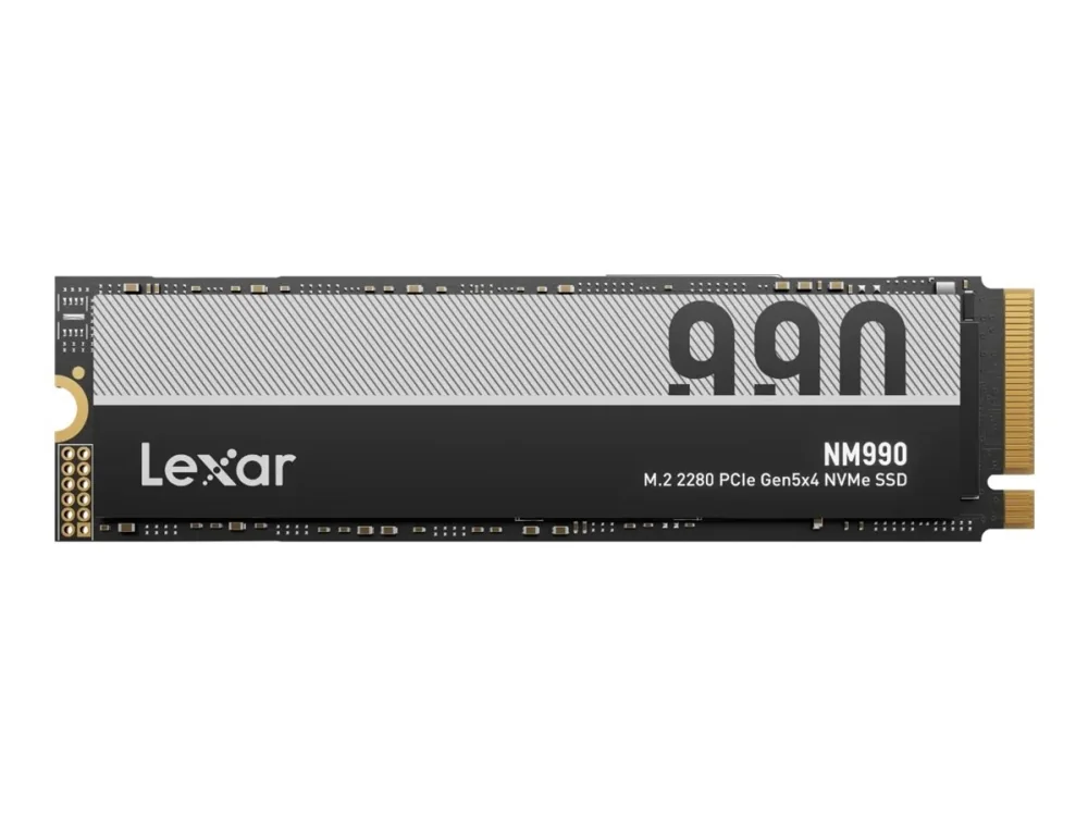 SSD Lexar 4TB LN990 NVMe PCIe Gen5x4 sisäinen vähittäismyyntipakkaus