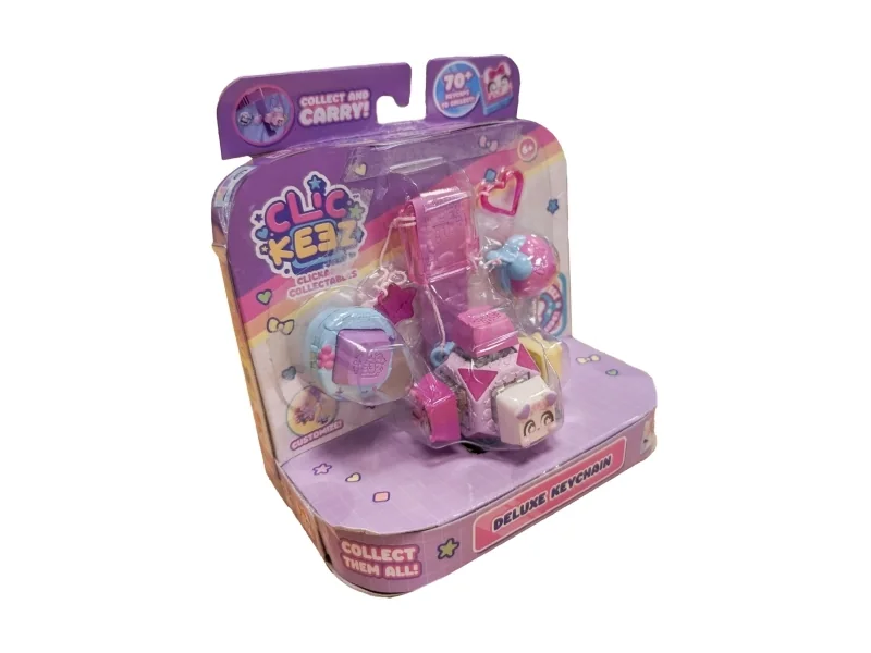 Goliath Clickeez Deluxe Keychain, Venyvä leluhahmo, 6 vuosi/vuosia, Muovi, Monivärinen