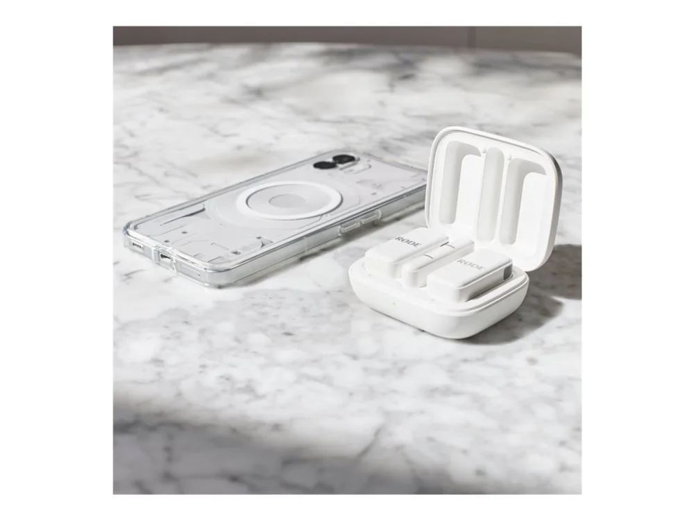 RØDE Wireless Micro, Paikoilleen napsautettava mikrofoni, 20 - 20000 Hz, 24 bittiä, 48 kHz, 21 dB, 73 dB