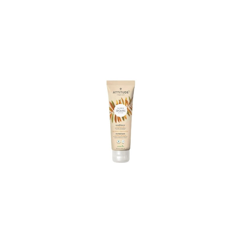 Attitude Luonnollinen hoitoaine hennoille hiuksille kiiltoa ja volyymia varten Super Leaves 240 ml