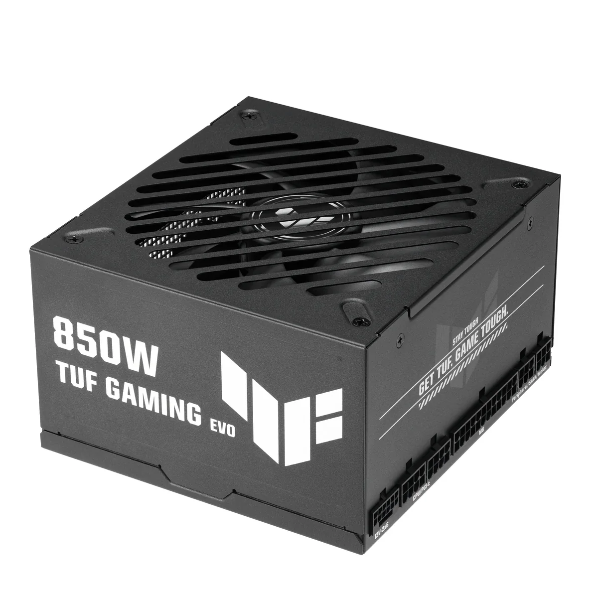 ASUS TUF GAMING 850G EVO 2026 Virtalähde - 850 Watt - 120 mm - ATX 3.1 - 80 Plus Kulta sertifioitu