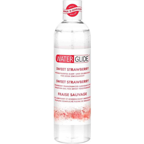 Waterglide liukuvoide 300 ml, mansikka