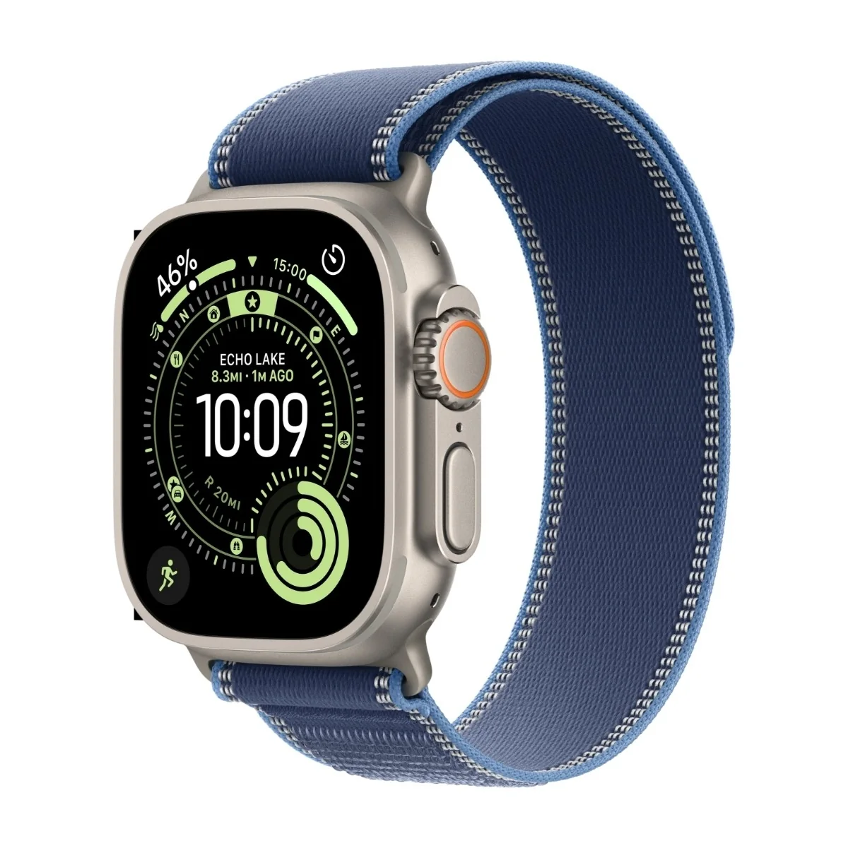 Apple Watch Ultra 3 49mm (vaal. tit./sin./kirk. sin. Trail ran.) M/L