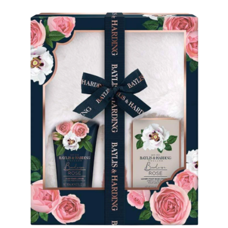 Baylis & Harding Boudoire Rose -tossut setti