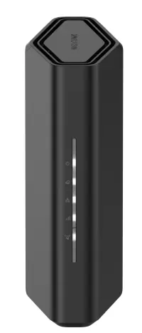Netgear Nighthawk RS100 -reititin, Wi-Fi 7, BE3600, Dual-band, 2,5G WAN -portilla, musta
