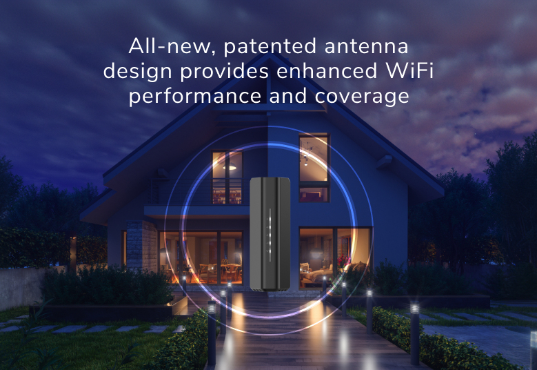 Netgear Nighthawk RS100 -reititin, Wi-Fi 7, BE3600, Dual-band, 2,5G WAN -portilla, musta