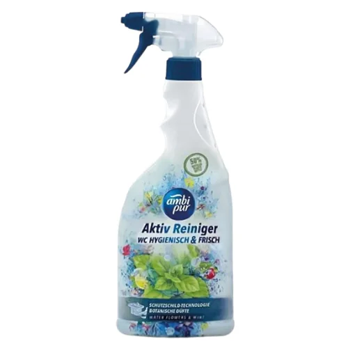 Ambi Pur WC Active Hygienic Fresh Waters & Mint WC-Puhdistussuihke - 750 ml