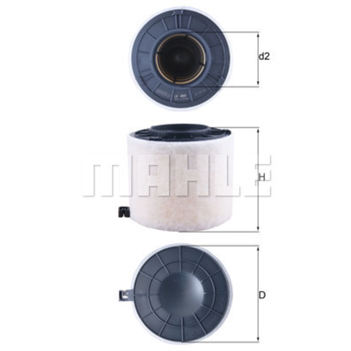 Ilmansuodatin MAHLE LX 4410