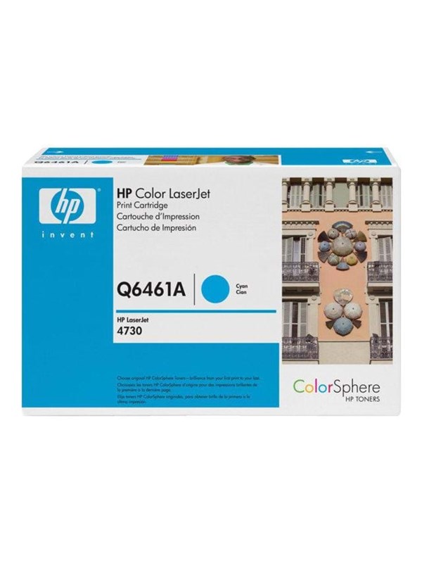 HP 61A Q6461A-laservärikasetti, syaani