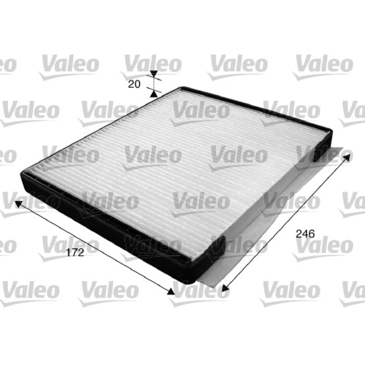 Suodatin, sisäilma VALEO 715592
