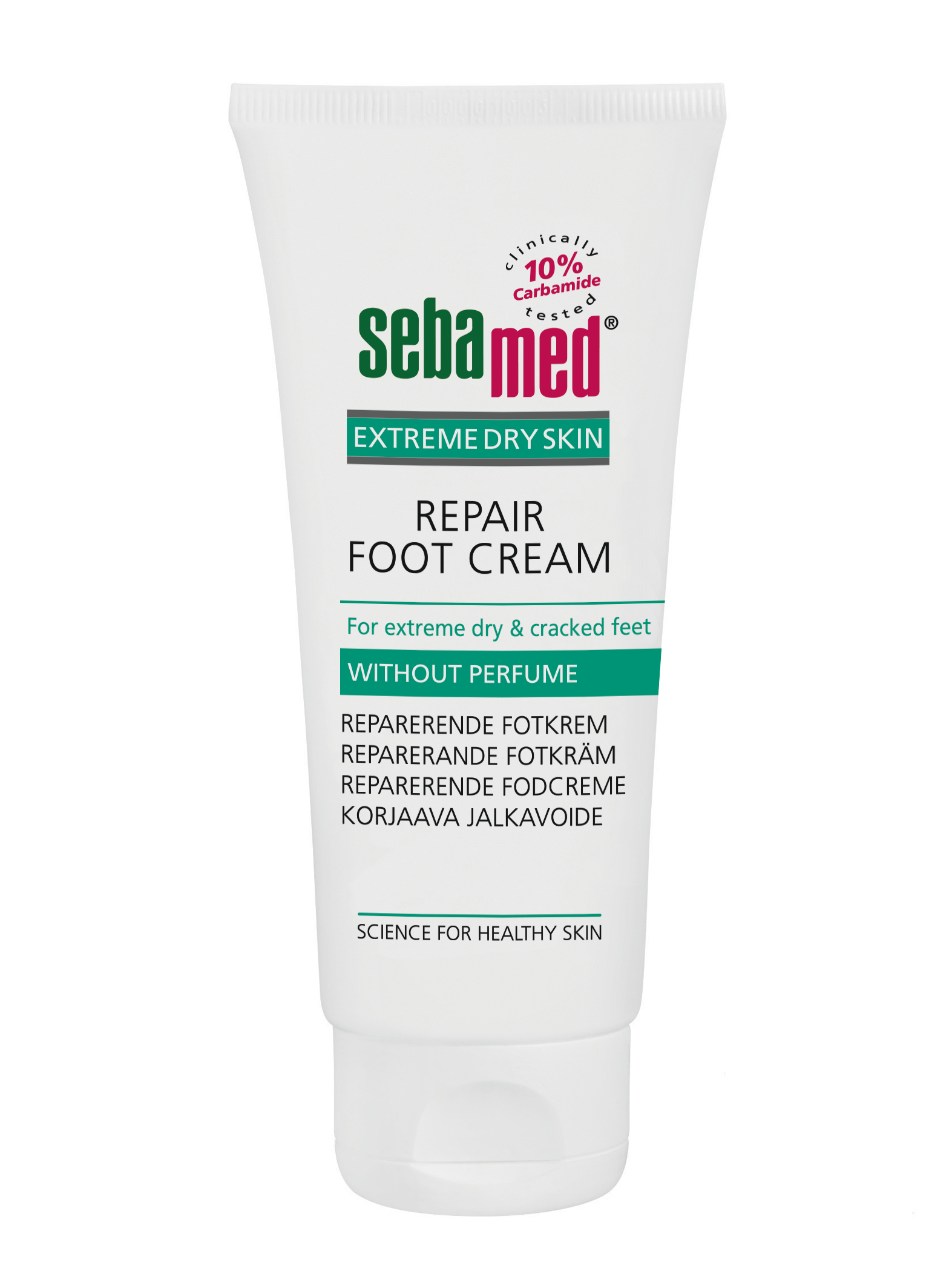 Sebamed Korjaava jalkavoide 10% karbamidi 100 ml hajusteeton