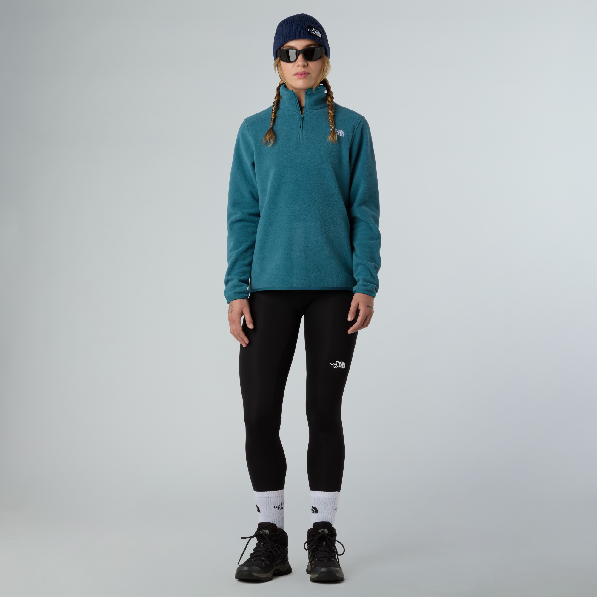 The North Face Women's Glacier Fleece 1/4 Zip naisten fleecetakki