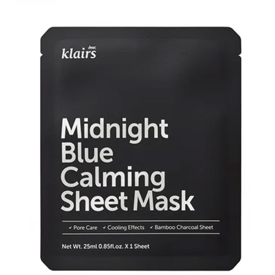 Klairs Midnight Blue Calming Sheet Mask 25ml