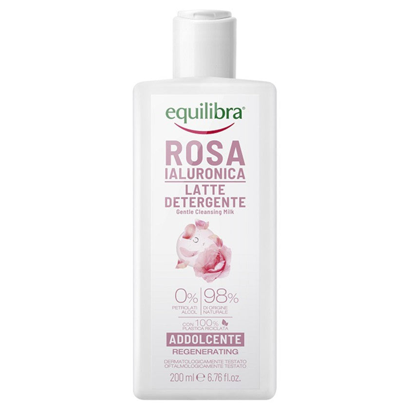 Equilibria Rosa Hyaluronihappo Puhdistusmaito 200 ml