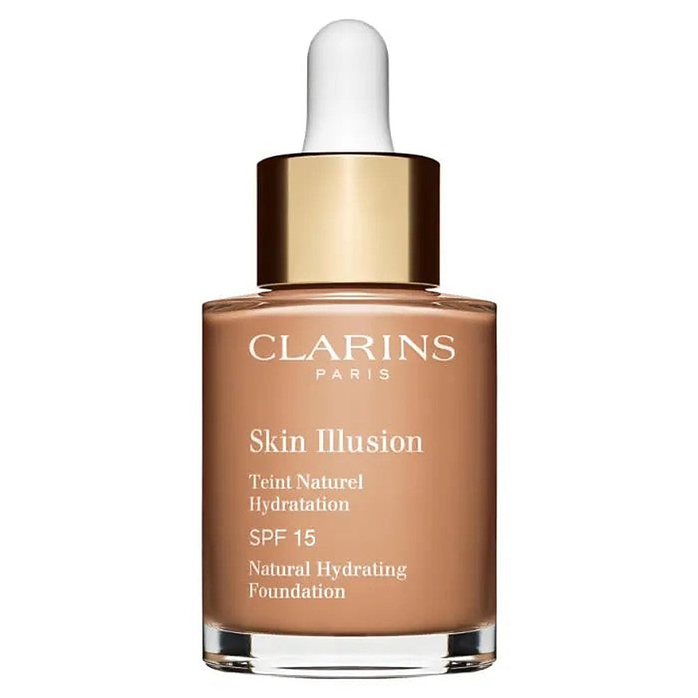 Clarins Skin Illusion SPF 15 Natural Moisturizing Foundation 30 ml 112 Amber