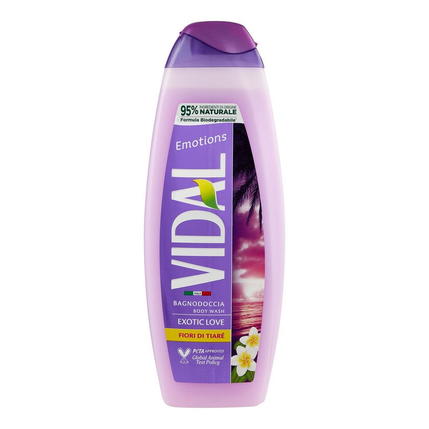 Vidal Vidal Suihkugeeli 500 ml Emot,Fiori Tiare
