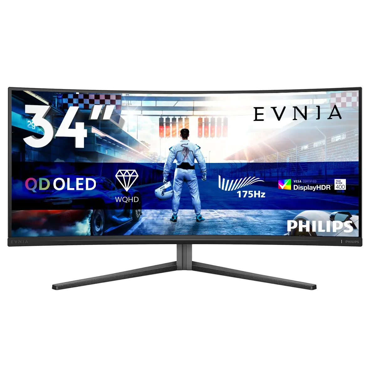 34" Philips Evnia 6000 34M2C6500 - 3440x1440 (UWQHD) - 175Hz - OLED