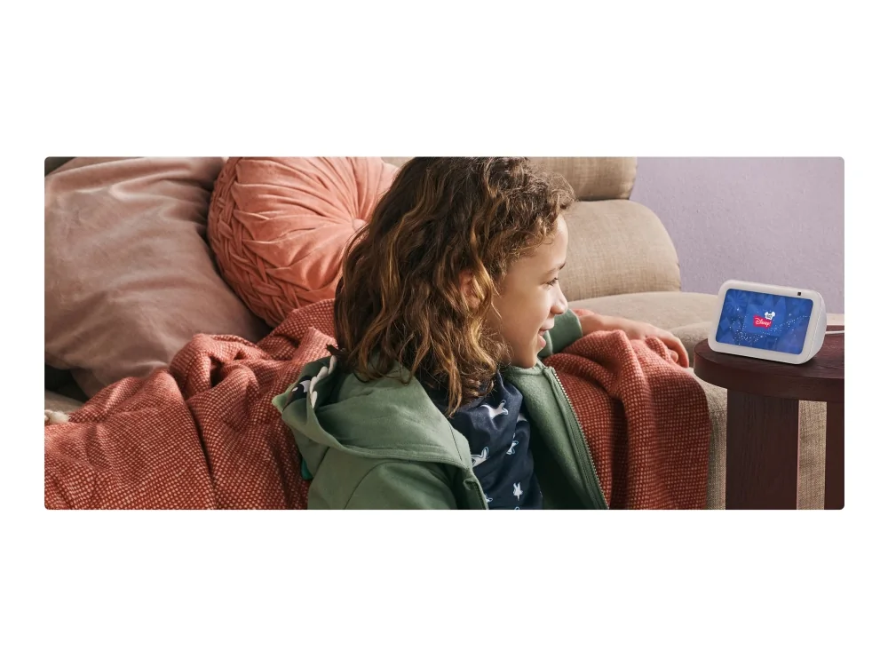 Amazon Echo Show 5 (3 gen.), Amazon Alexa, Suorakulmio, Valkoinen, Android, Fire OS, iOS, 14 cm (5.5), MediaTek