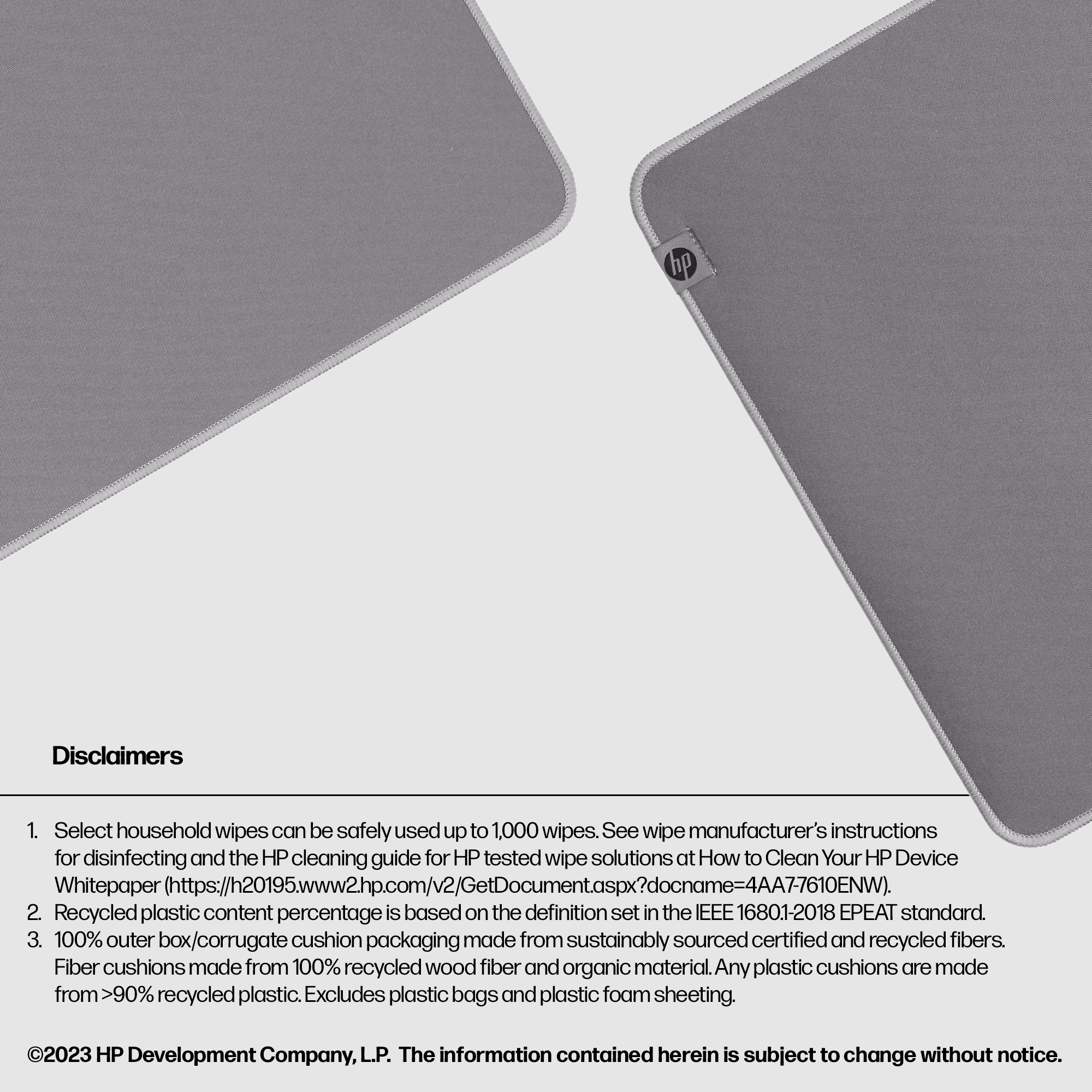 Hp 205 Roiskesuojattu Hiirimatto