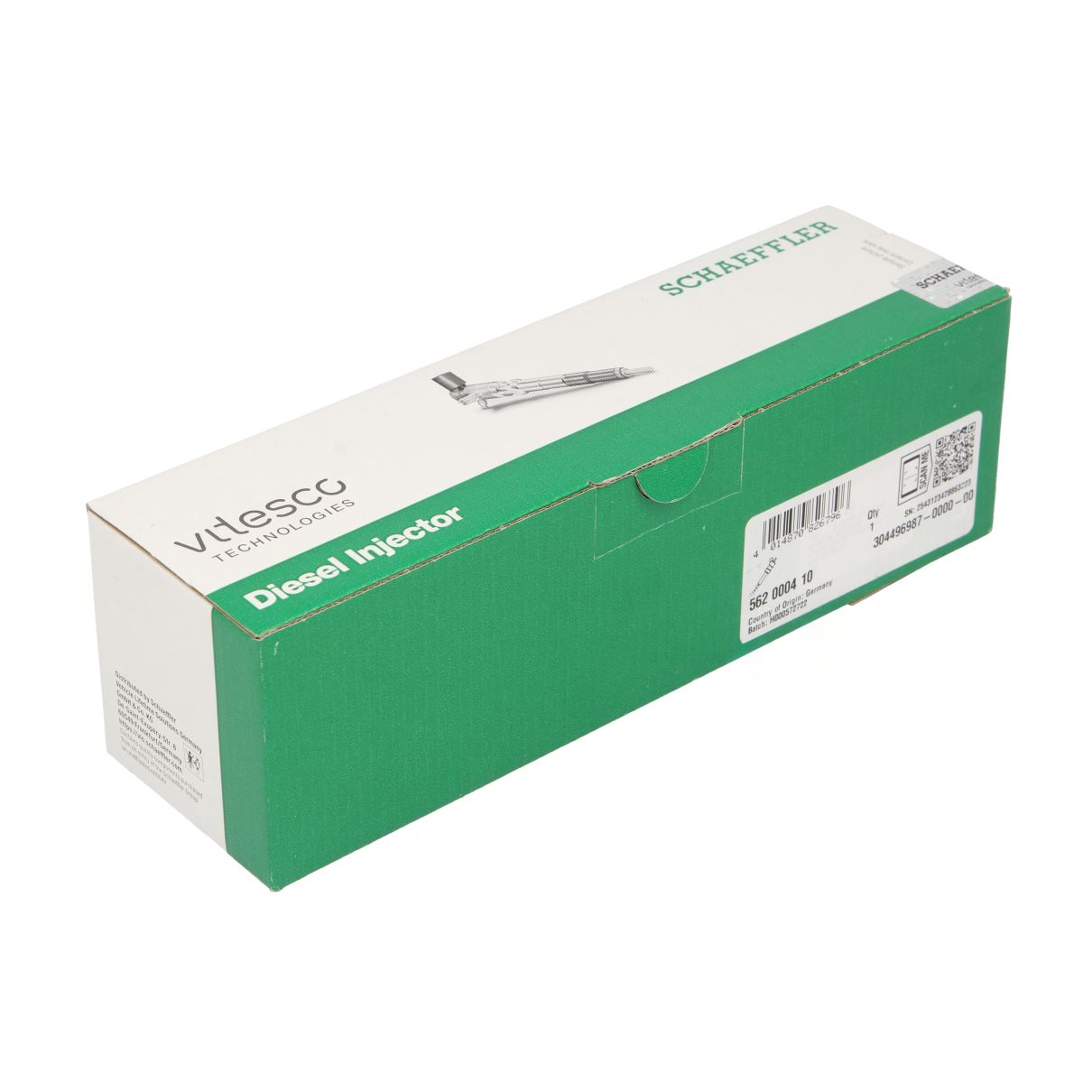 Ruiskutusventtiili Schaeffler Vitesco 562 0004 10