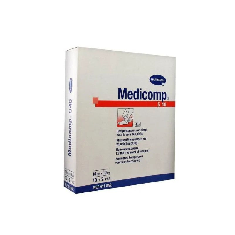 Hartmann Medicomp steriili sideharso 10x10cm 10x2 kpl